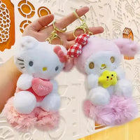 Porte-clés en peluche Sanliou Cloud Crew 