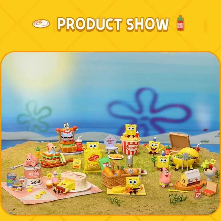 POP MART SpongeBob Picnic Party Series Blind Box