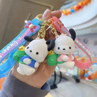 Pochacco Loves You 3D Keychain