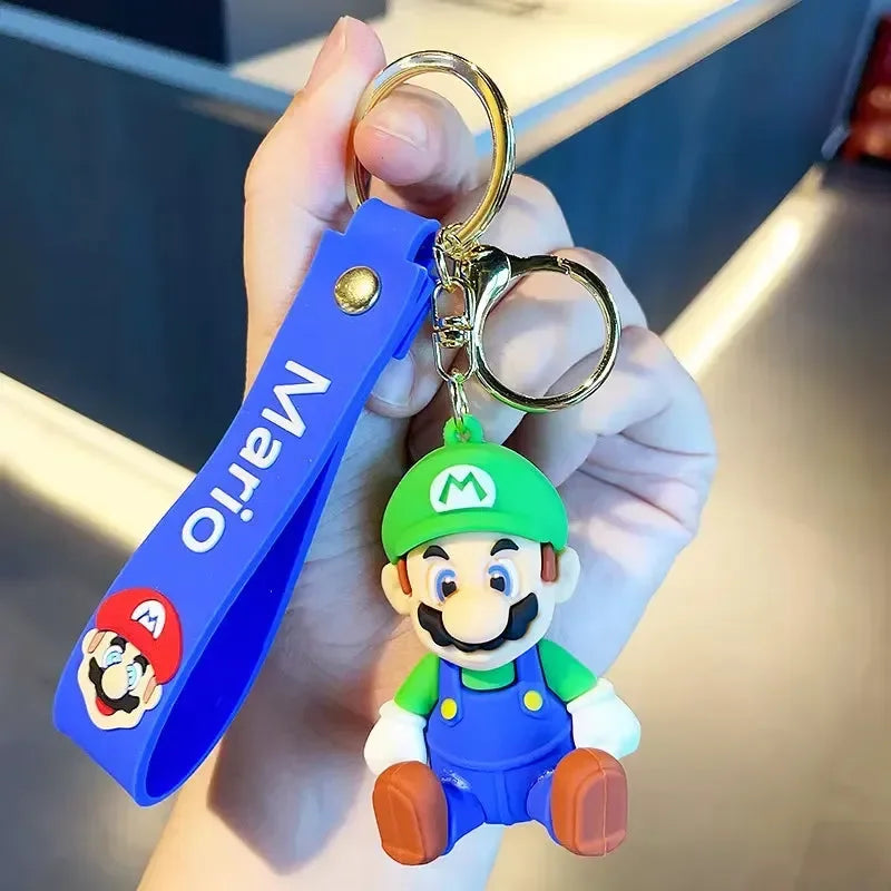 Super Mario Chill Crew 3D Mario Keychain