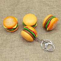 Craveable Carry Hamburger Keychain