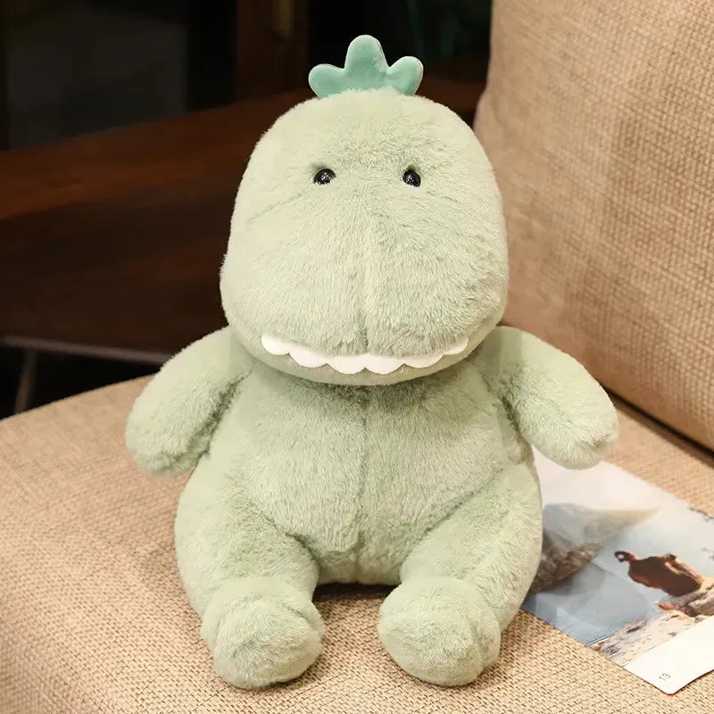 Green Small Eyed Dino Plushie