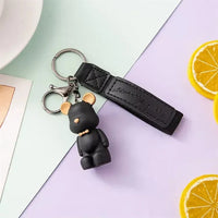 Nordic Bow-Tie Bear Keychain
