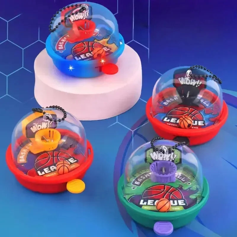 Finger Flick Basketball Keychain