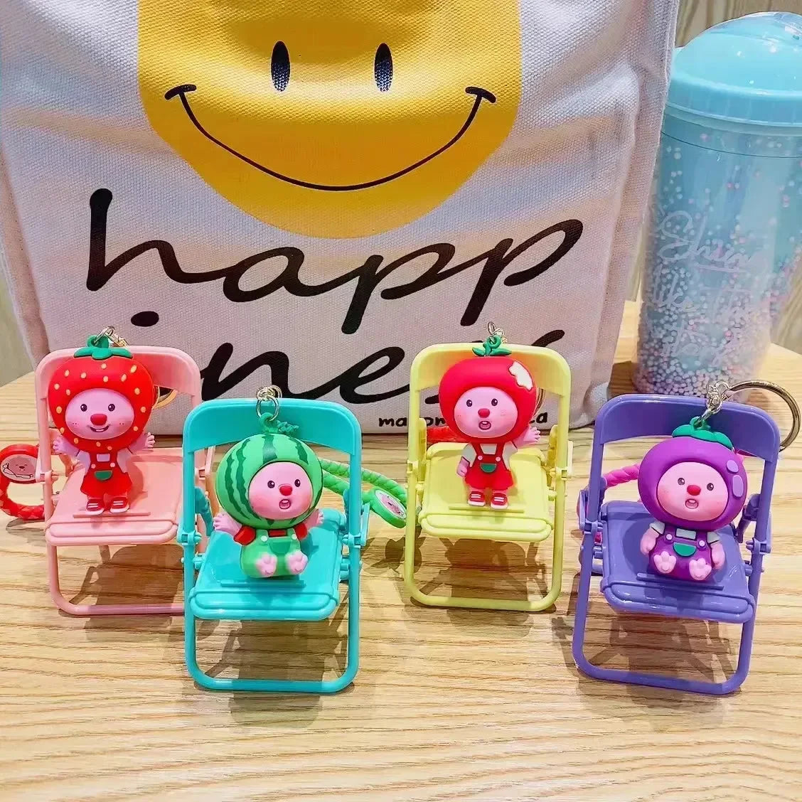 Loopy Fruity Bloom Keychain