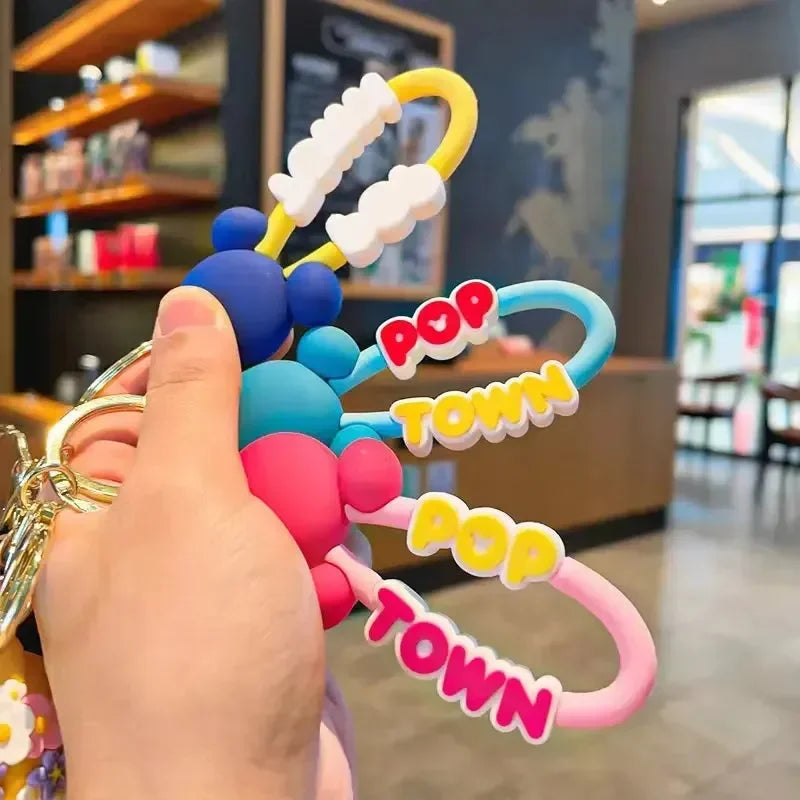 Pop Town DSNY Princess Keychain