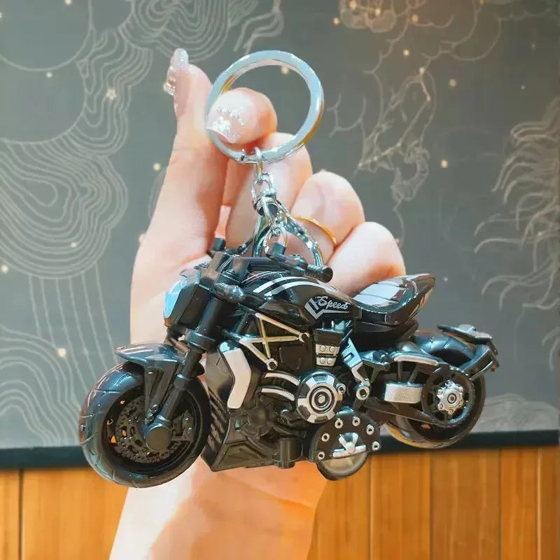 Cruiser Creed Metal Motorcycle Keychain