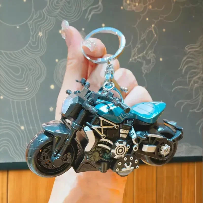 Cruiser Creed Metal Motorcycle Keychain