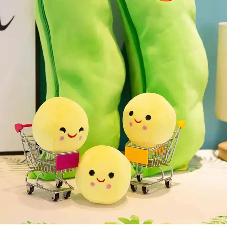 Happy Pals Plush Pea Pod