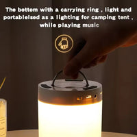 AuraWave Touch Control Bluetooth Speaker Lamp