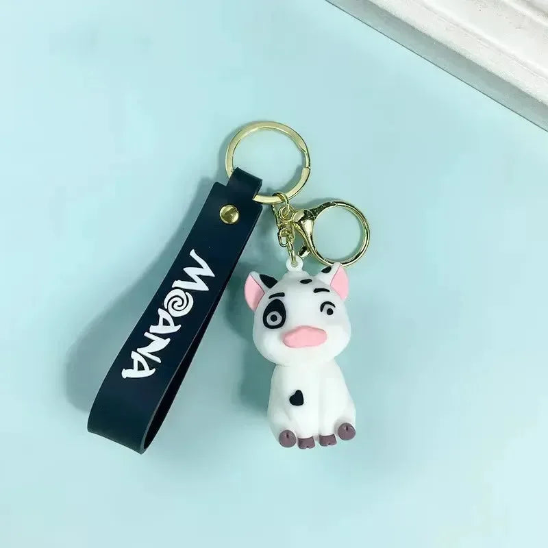 Moana & Crew 3D Keychain
