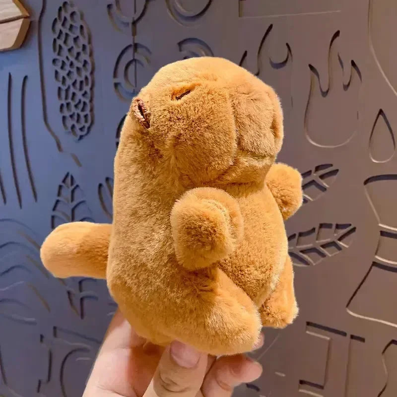 Tail Wagging Capybara Keychain