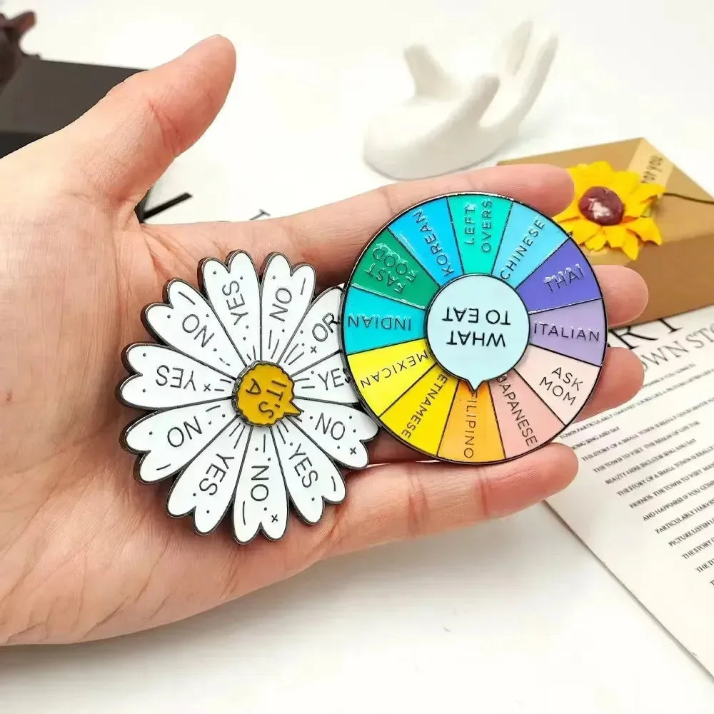 Spin-Sational Decision Making Keychain