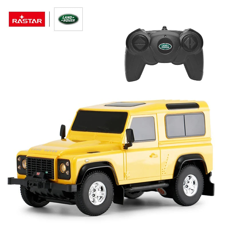 RASTAR Land Rover Defender Licensed Remote Control Car 1/24 Full Scale Model Off-road Vehicle Electric Model Plastic - Bear Hugs