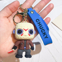 Evil Villains Characters Keychain