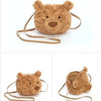 Jellycat Bartholemew Bear Plush Bag