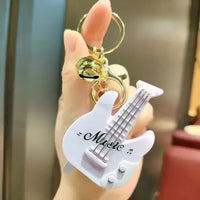 Rocking Riff Guitar Style Keychain