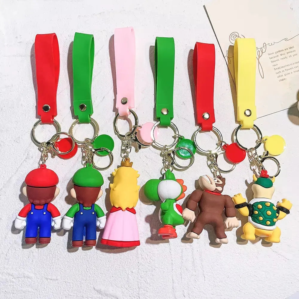 3D Super Mario Keychain