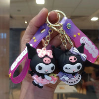 Porte-clés 3D Kuromi Spooky Chic 