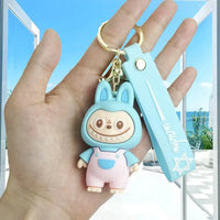 Gradient Vibes Laboobu 3D Keychain