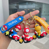 Mario Scooter Scoot Crew Keychain