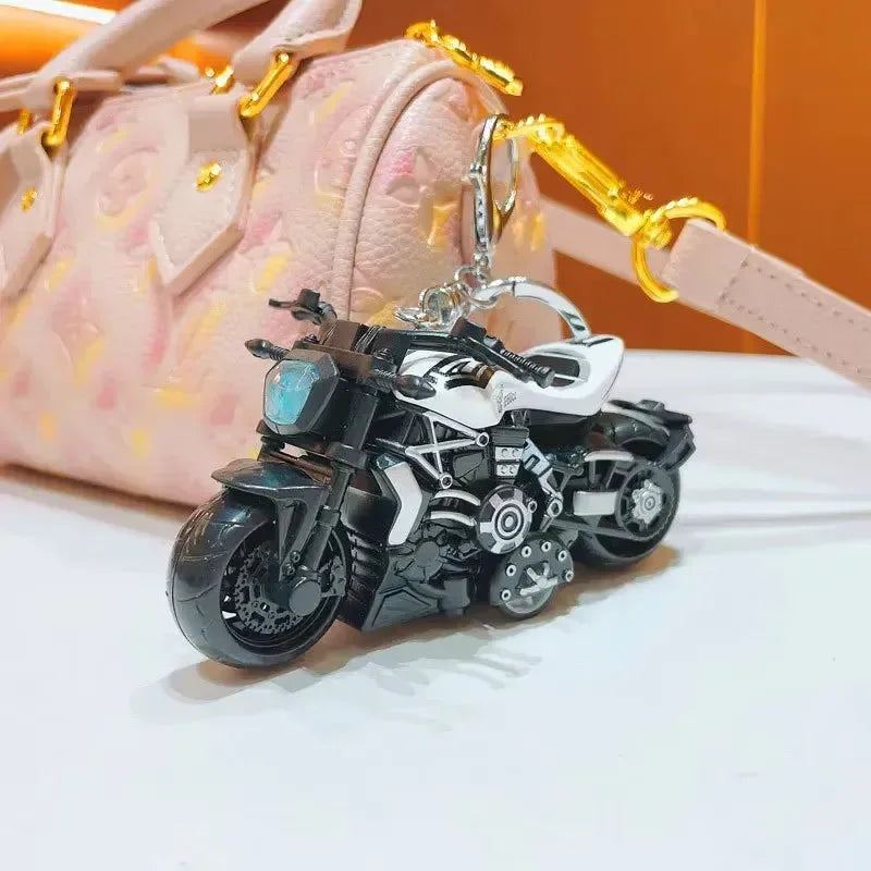 Cruiser Creed Metal Motorcycle Keychain