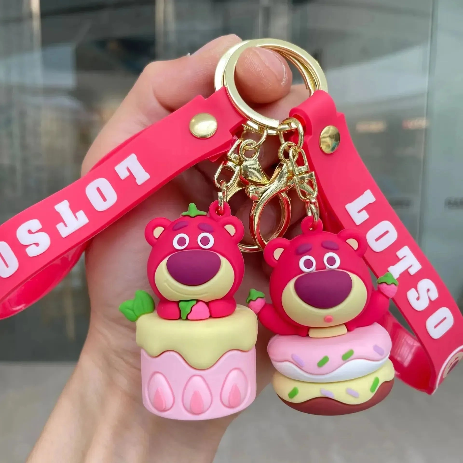 Lotso Bear Sweet Treats Keychain