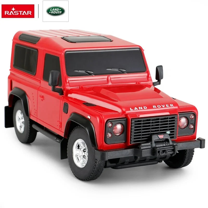 RASTAR Land Rover Defender Licensed Remote Control Car 1/24 Full Scale Model Off-road Vehicle Electric Model Plastic - Bear Hugs