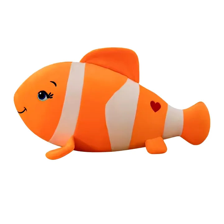 Clownfish Heart Plush Toy