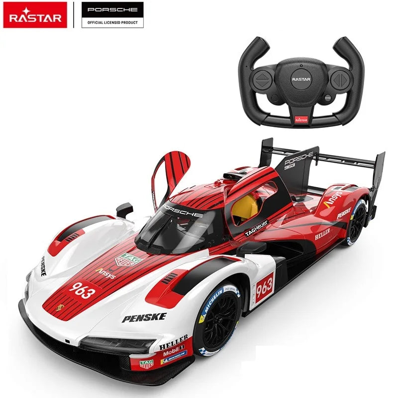 Rastar Racing Car Series 1:14 963 LMDh Expert 4-Channel Electric RC Car 720P HD Camera for Kids Indoor-Outdoor Remote Controller - Bear Hugs
