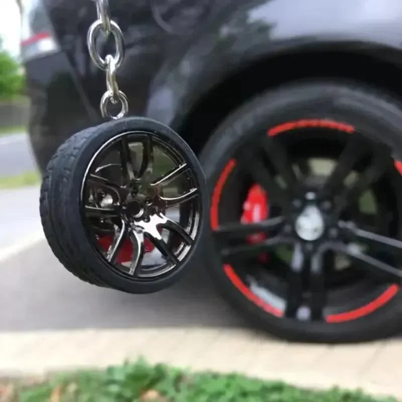 Torque Tag Wheel Keychain