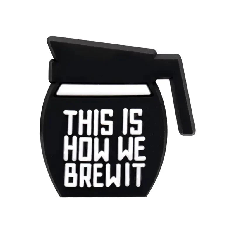 Brewtiful Coffee Themed Straw Toppers For 30 oz/40 oz Tumblers