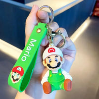 Super Mario Chill Crew 3D Mario Keychain
