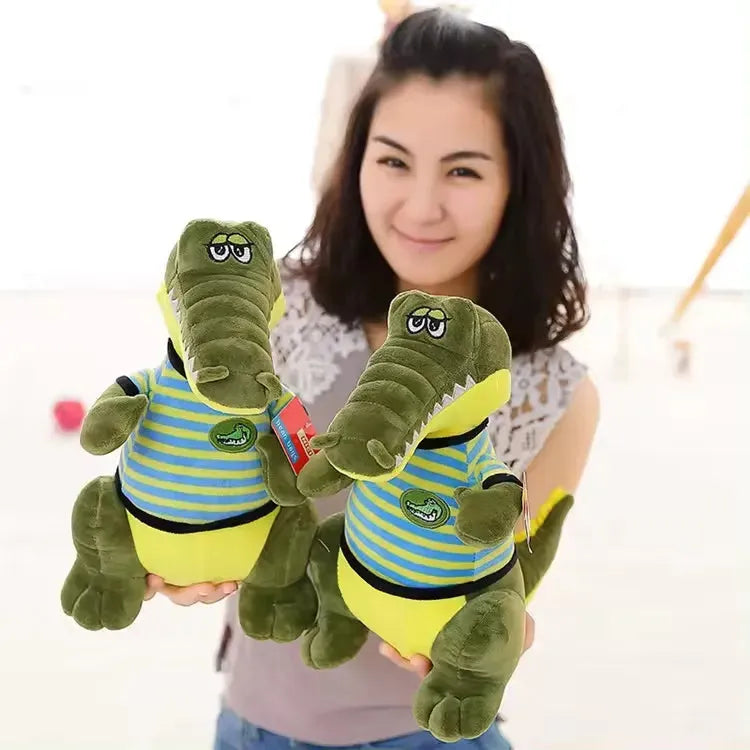 Green T-shirt Croc Plushie (70 cm)