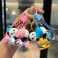 Panda Snack Pack Keychain