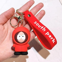 Quirky South Park Squad Keychain