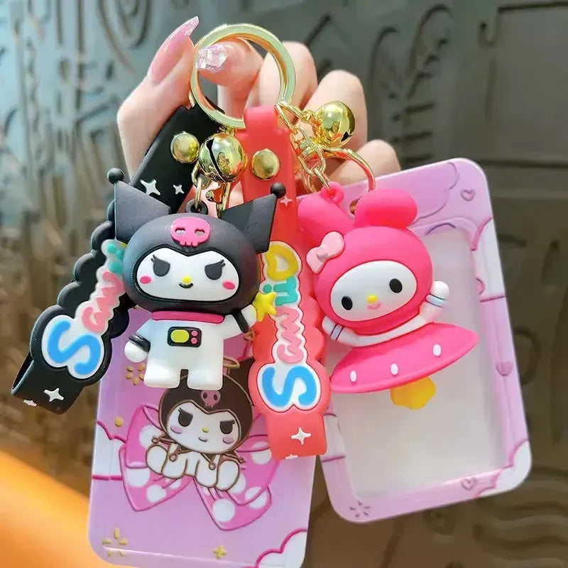 Sanliou Squad Goals ID Card Keychain