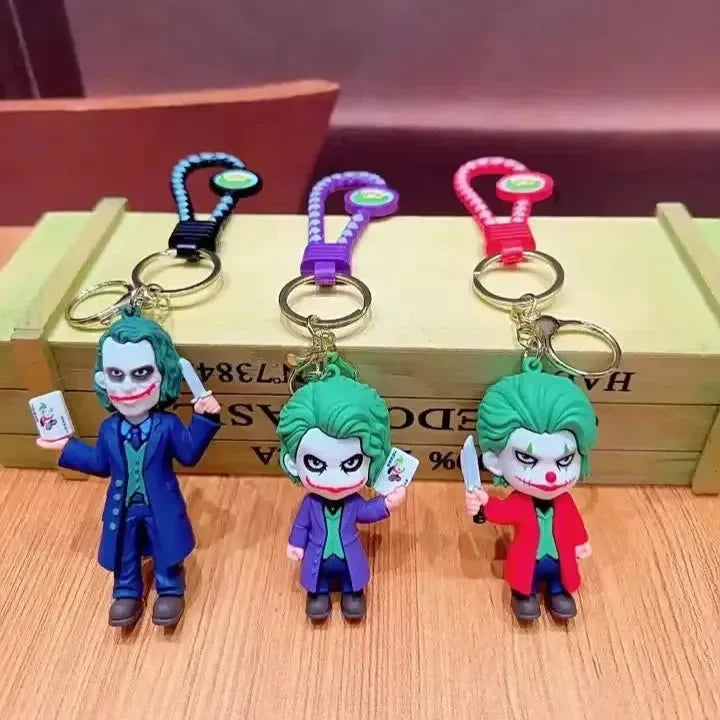 Smile of Insanity Joker Keychain