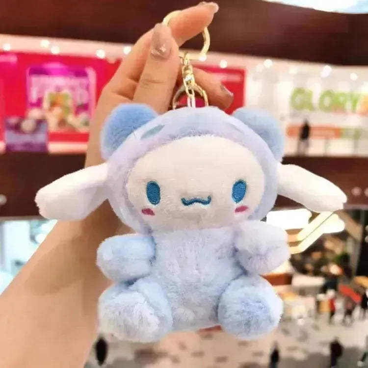 Sanrio Character Cuddle Crew Plush Keychain