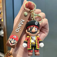Super Mario Power-Ups 3D Keychain