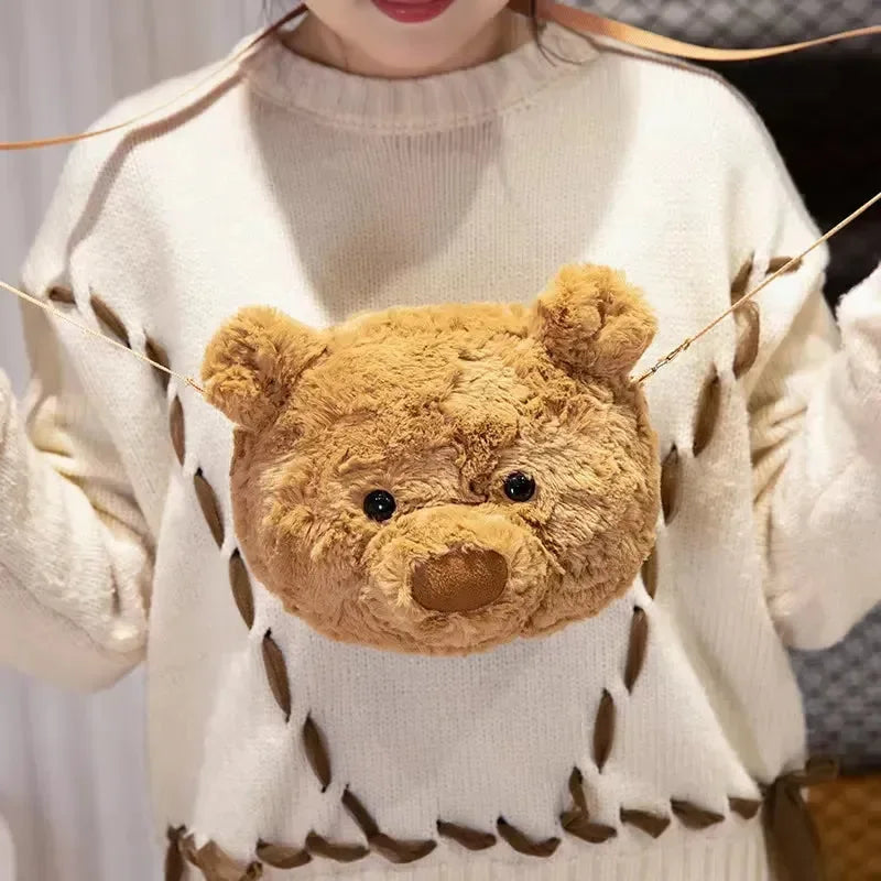 Jellycat Bartholemew Bear Plush Bag