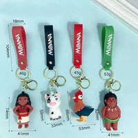 Moana & Crew 3D Keychain