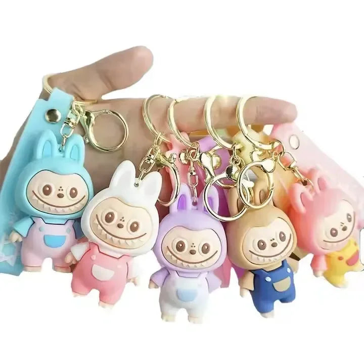 Gradient Vibes Laboobu 3D Keychain