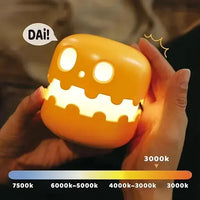 Glow-Lantern Pumpkin Night Lamp