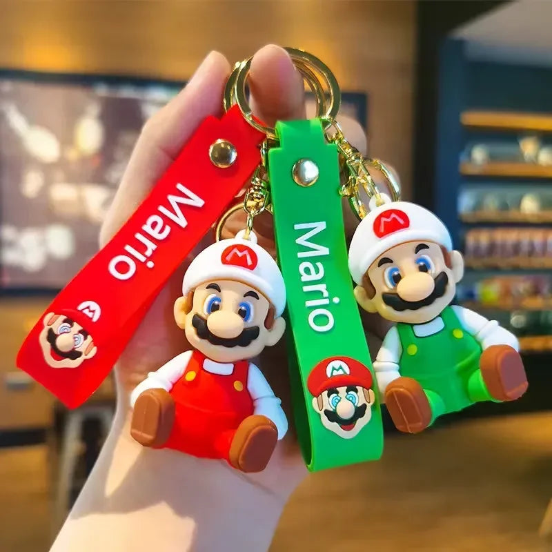 Super Mario Chill Crew 3D Mario Keychain