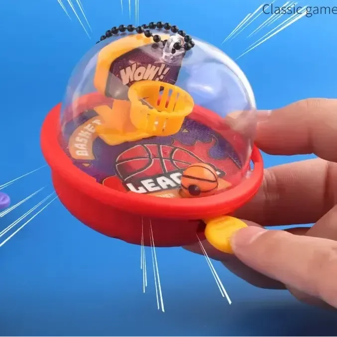 Finger Flick Basketball Keychain