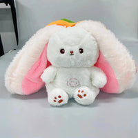 Strawberry Carrot Bunny Breathing Plushie