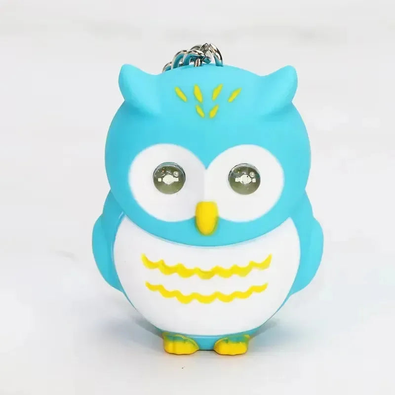 Hoot of Wisdom LED Owl Keychain