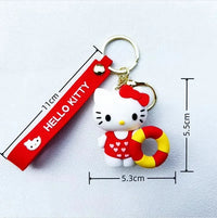 Hello Kitty Poolside Paradise Keychain