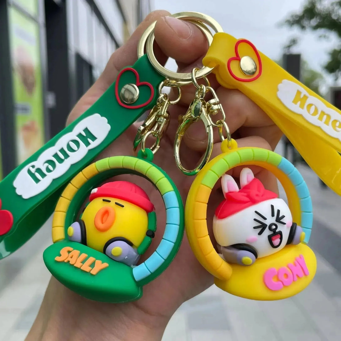 Porte-clés 3D Kawaii Crew Carousel 